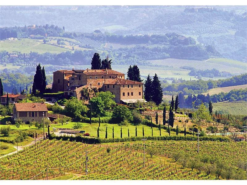 Puzzle Trefl Tuscany, Italy, 500 piese foto