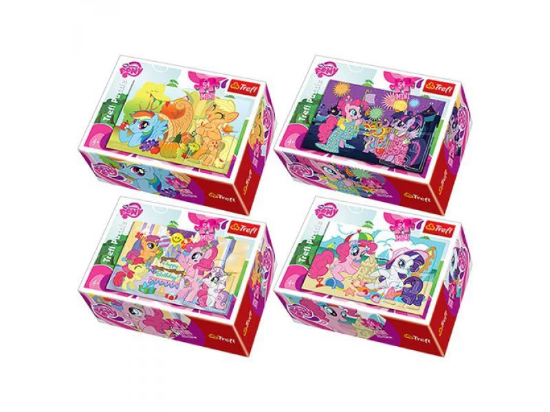 Puzzle Trefl Hasbro My little Pony, 54 MINI piese foto