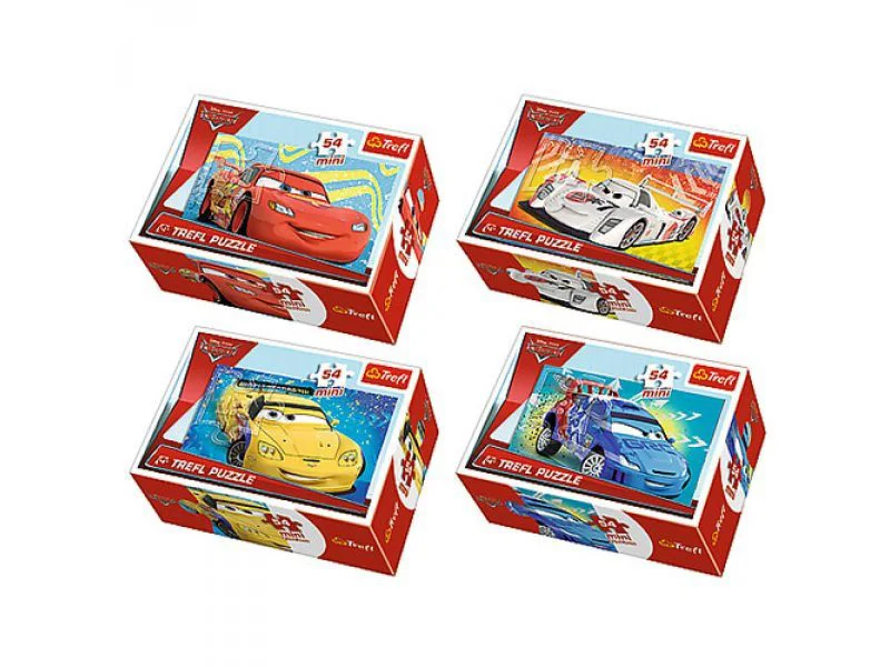 Puzzle Trefl Disney Cars 2 Before the race, 54 MINI piese foto