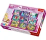 Puzzle Trefl Disney Princess, 3 in 1 (30+40+60 piese) foto