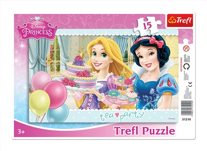Puzzle Trefl Disney Frame Tea Party, 15 piese foto