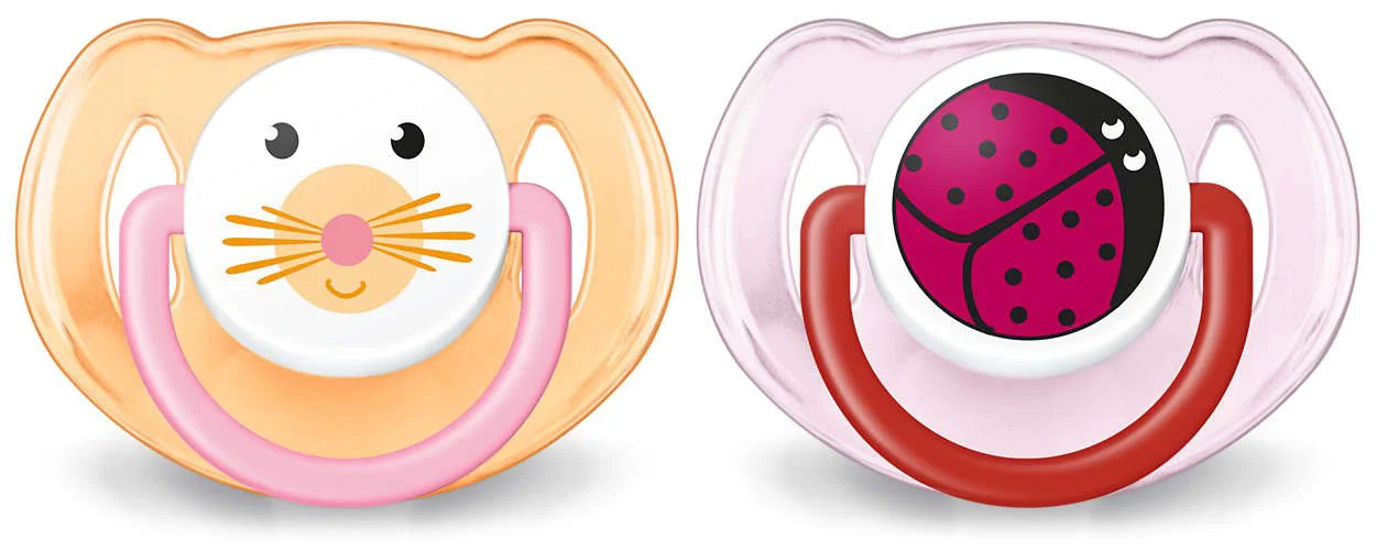 image for Пустышки ортодонтические Philips AVENT Animals (6-18 мес.), 2 шт. foto