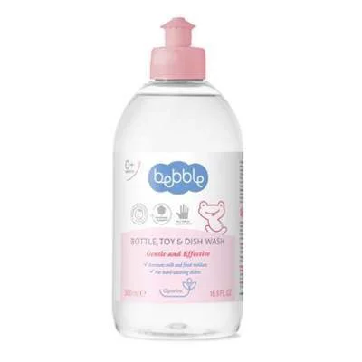 Solutie pentru curatarea biberoanelor, jucariilor si vaselor Bebble, 500 ml foto