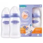 Biberon din plastic Lansinoh, flux mediu (3+ luni), 240 ml, 2 buc. foto