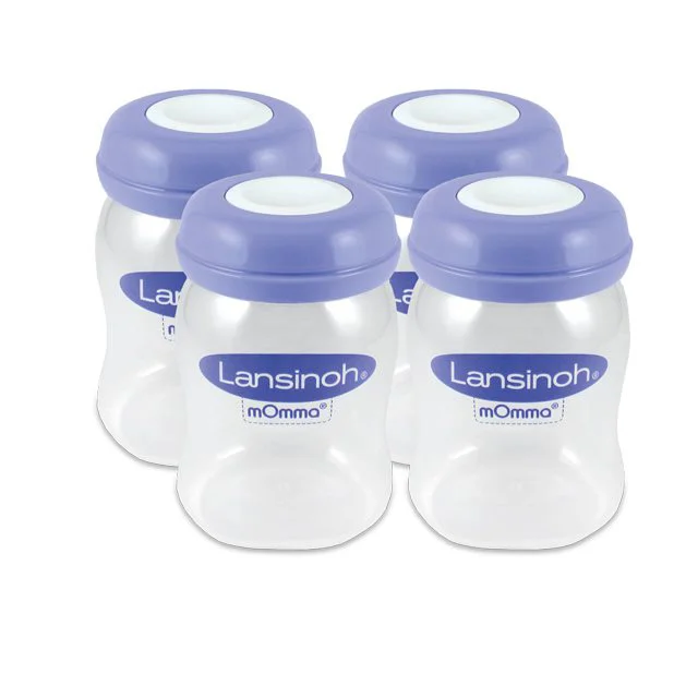 image for Recipiente pentru colectarea laptelui matern Lansinoh, 160 ml, 4 buc. foto