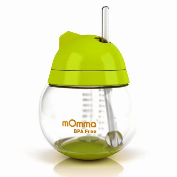 Canuta cu pai Lansinoh-mOmma, verde (9+ luni), 250 ml foto