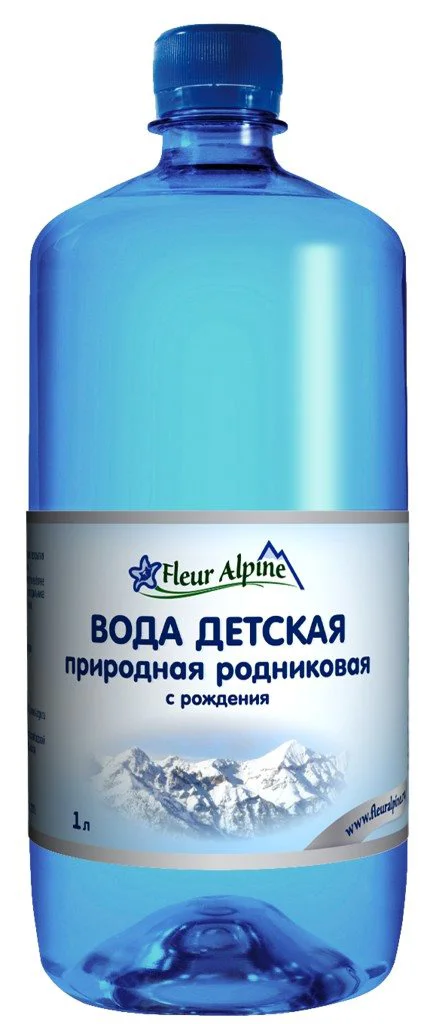 Apa pentru copii de izvor Fleur Alpine (0+ luni), 1 l foto