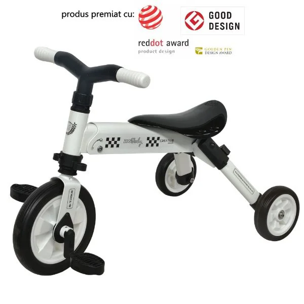 Tricicleta DHS B-Trike alba foto