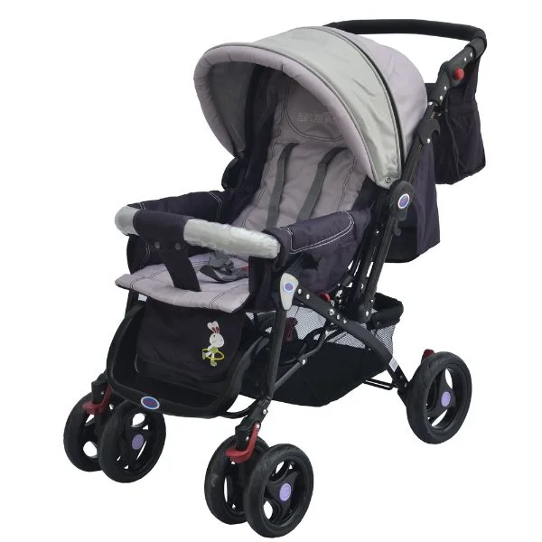 Carucior DHS Elements cu maner reversibil Violet foto