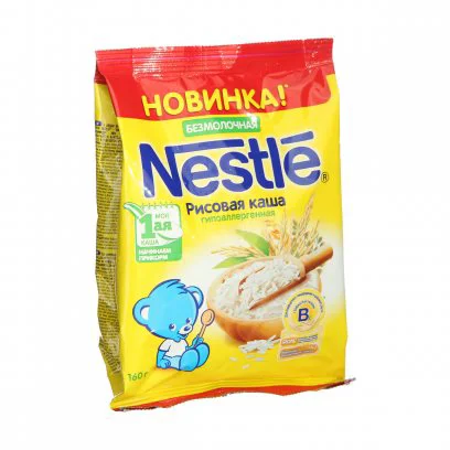 image for Каша безмолочная рисовая Nestle (4+ мес.), 160 г foto