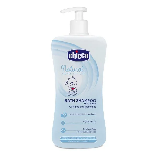 Гель для душа и шампунь Chicco Natural Sensation (0+ мес.), 500 мл