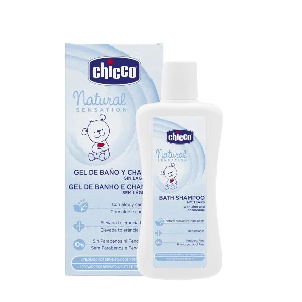 Гель для душа и шампунь Chicco Natural Sensation (0+ мес.), 200 мл