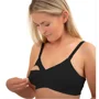 Sutien pentru alaptare BabyOno cu ioni de argint Negru foto