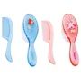 Щетка из жесткого волоса с гребешком BabyOno