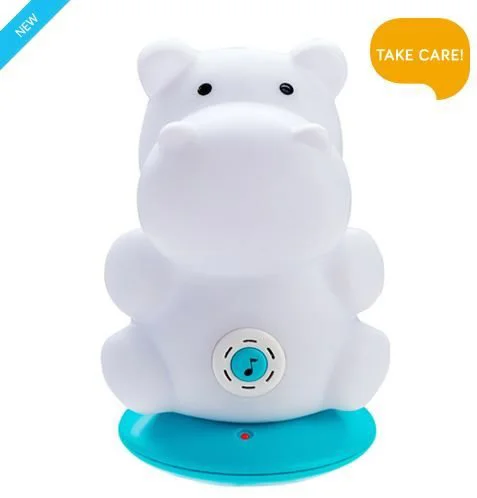 Lampa de noapte muzicala BabyOno Hipopotam foto