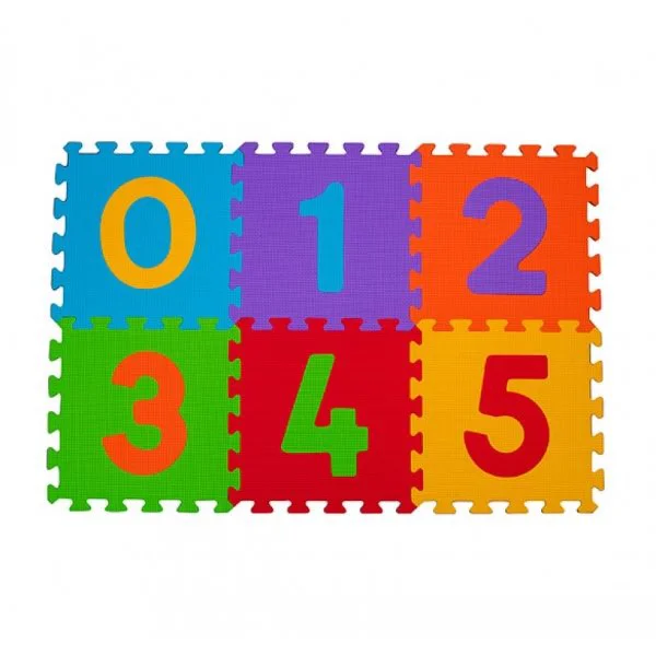 image for Пазлы мягкие BabyOno ЦИФРЫ, 6 шт. foto
