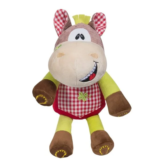 image for Игрушка велюровая с погремушкой BabyOno Лошадка, 32 см foto