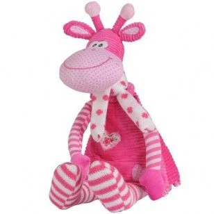 Jucarie de plus BabyOno Girafa mare, 53 cm foto