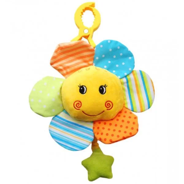 image for Jucarie de plus muzicala BabyOno Floare foto