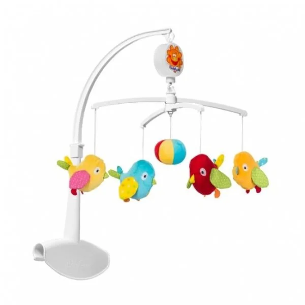 image for Carusel muzical pentru patut BabyOno Pasarele foto