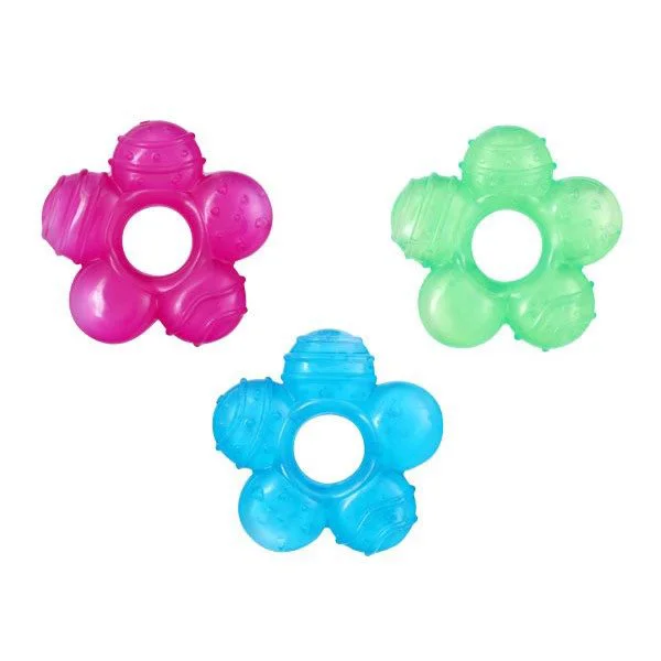 Inel gingival cu gel BabyOno Floare foto