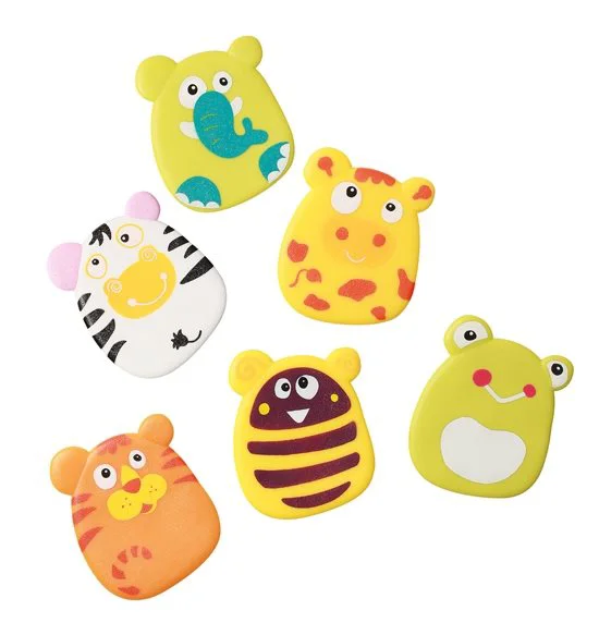 image for Jucarii pentru baie cu ventuze BabyOno, 6 buc. foto
