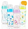 Biberon anticolic din plastic BabyOno cu gat larg, 300 ml foto
