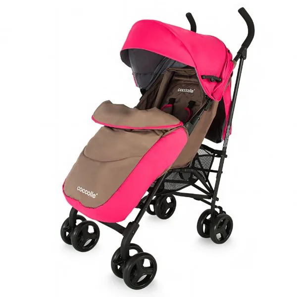 image for Прогулочная коляска Coccolle Aria розовая foto