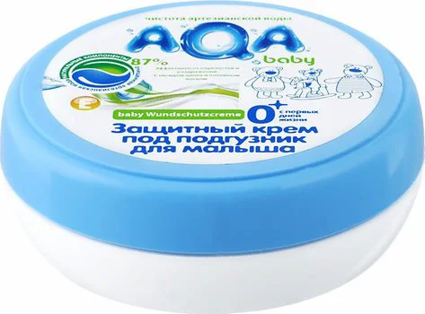 image for Crema protectoare sub scutec AQA Baby (0+ luni), 100 ml foto