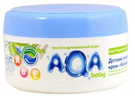 image for Детский увлажняющий крем "Комфорт" AQA Baby (0+ мес.), 100 мл foto