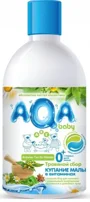 Mix de ierburi pentru baita bebelusului AQA Baby "Baie in vitamine" (0+ luni), 300 ml foto