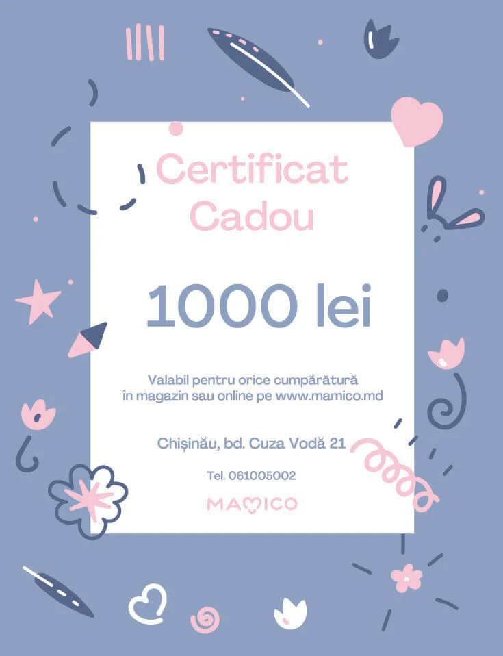 Certificat cadou, 1000 lei