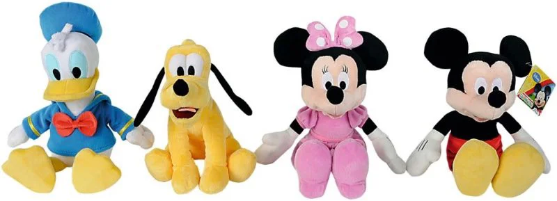 Jucarie Simba plus Disney Mickey cu prietenii, 25 cm, 4 modele foto