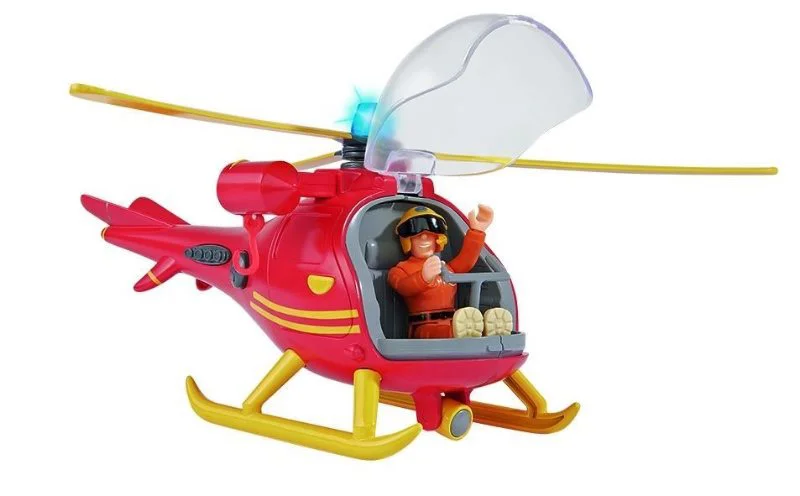image for Elicopter Fireman Sam cu sunet si lumina + accesorii si figurina foto