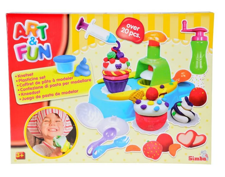 Set de creatie Simba Art&amp;Fun Plastilina "Dough set Cupcake" foto