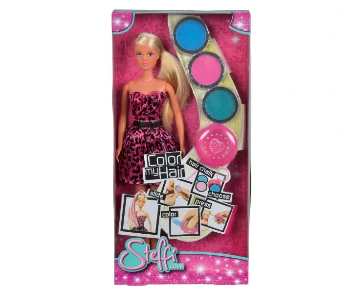 image for Papusa Simba Steffi Colour my hair foto