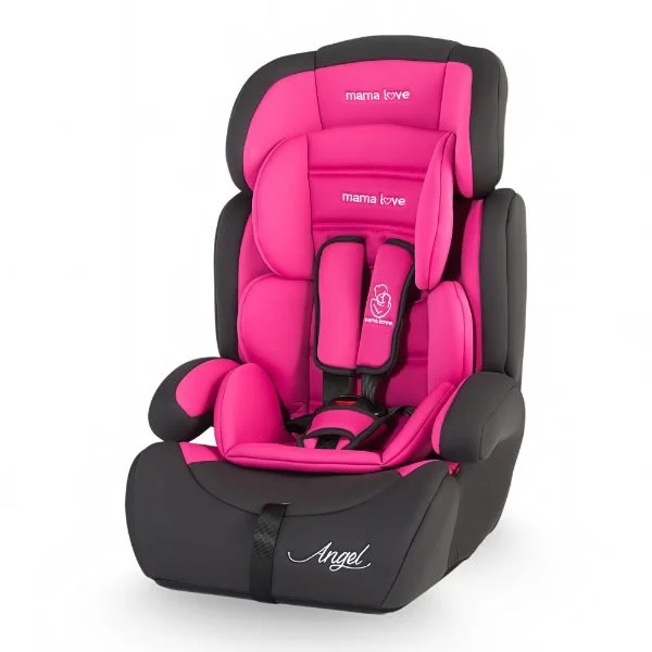 Автокресло MamaLove Angel 9-36 кг Розовое foto