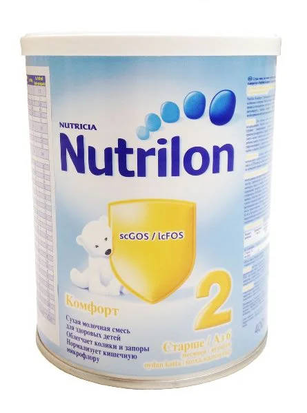 Детская молочная смесь Nutrilon Комфорт 2 (6+ мес.), 400 г foto