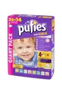 Scutece Pufies Baby Art&amp;Dry 4+ (9-16 kg), 70 buc. foto