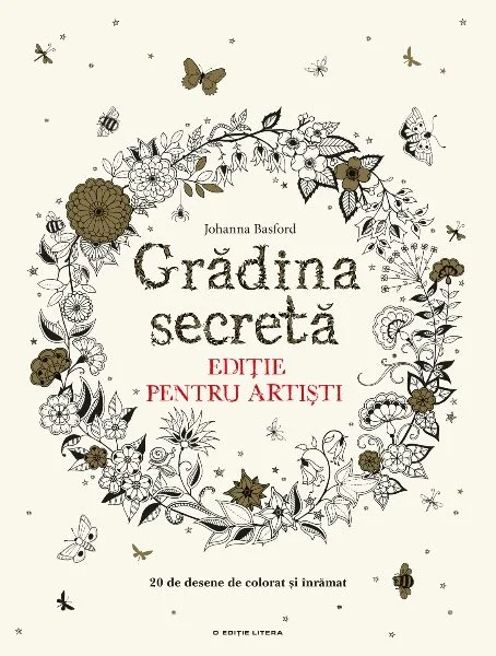 image for Gradina secreta. Editie pentru artisti. 20 de desene de colorat si inramat foto