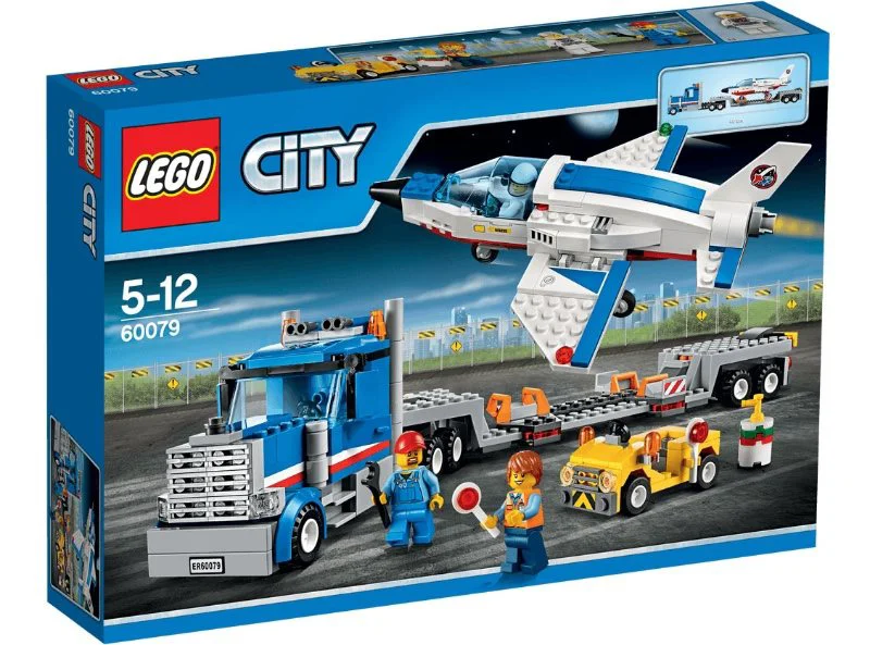 LEGO City - Training Jet Transporter foto