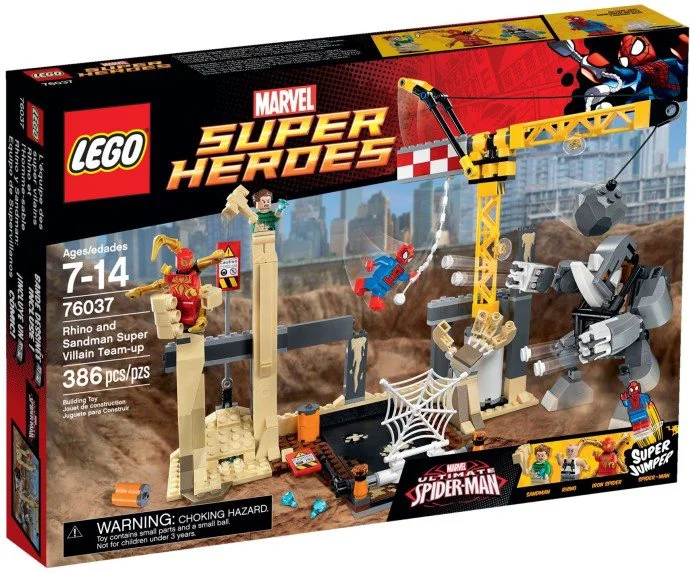 LEGO Super Heroes - Носорог и Песочный человек против Супергероев foto