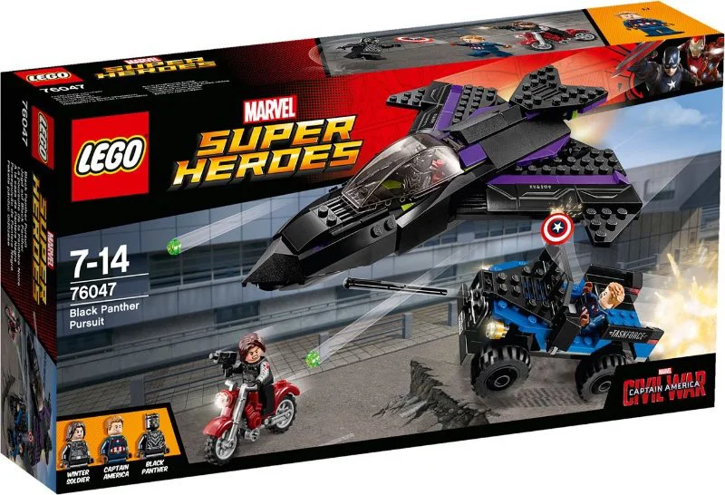 LEGO Super Heroes - Black Panther Pursuit foto