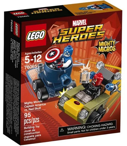 LEGO Super Heroes - Mighty Micros: Captain America vs. Red Skull foto