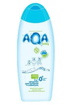 Gel de dus si sampon 2 in 1 AQA Baby (0+ luni), 500 ml foto