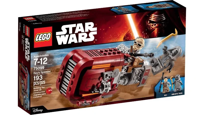 LEGO Star Wars - Rey's Speeder foto