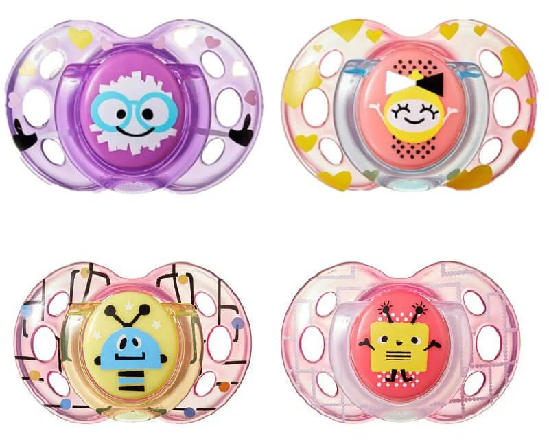 Силиконовая пустышка Tommee Tippee Fun (6-18 мес.), 2 шт.