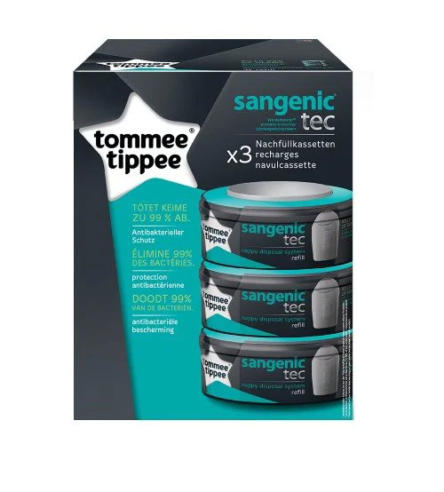 Кассета для утилизатора подгузников Tommee Tippee TEC, 3 шт.