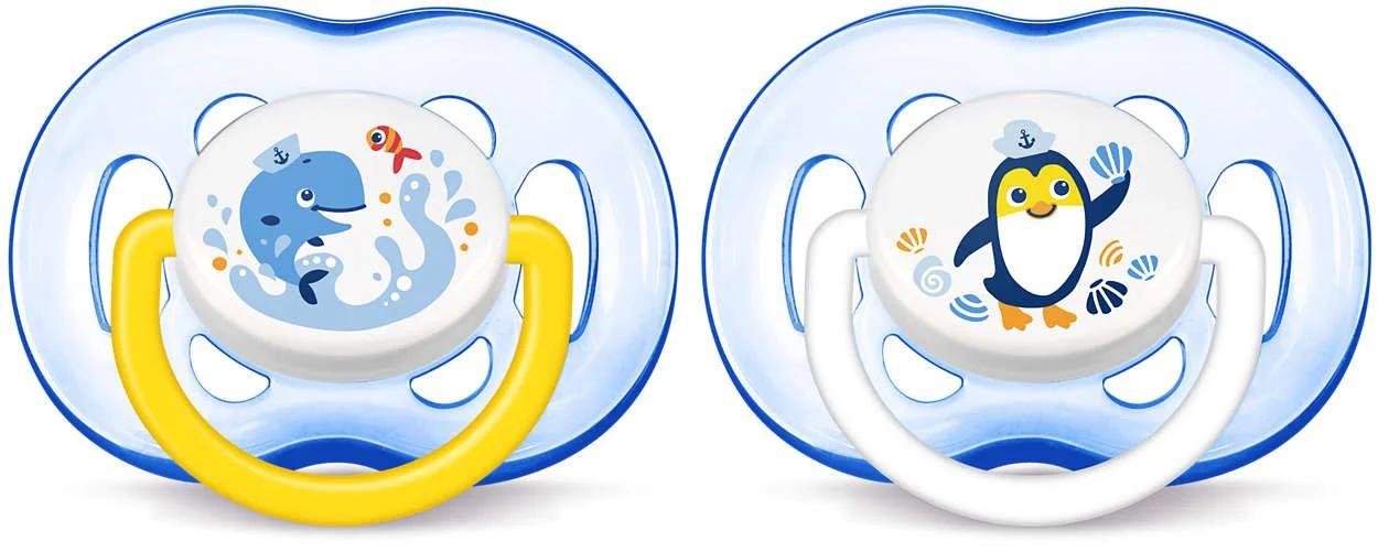 image for Suzete ortodontice cu flux liber Philips AVENT (18+ luni), 2 buc. foto
