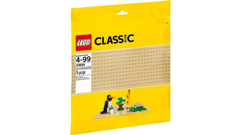 LEGO Classic - Sand Baseplate foto